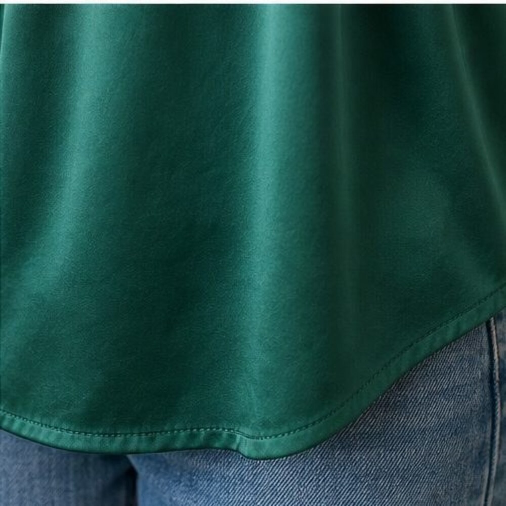 Emerald Smocked Top - Picture 6 of 6